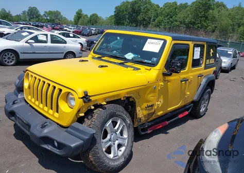 2021 Jeep Wrangler Unlimited Sport Rhd 4X4 from USA, damaged, VIN 1C4HJXKN9MW709420